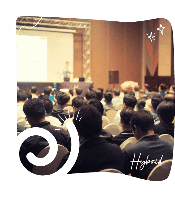 Hybrid event software | Hybrid conference platform - Evenuefy 